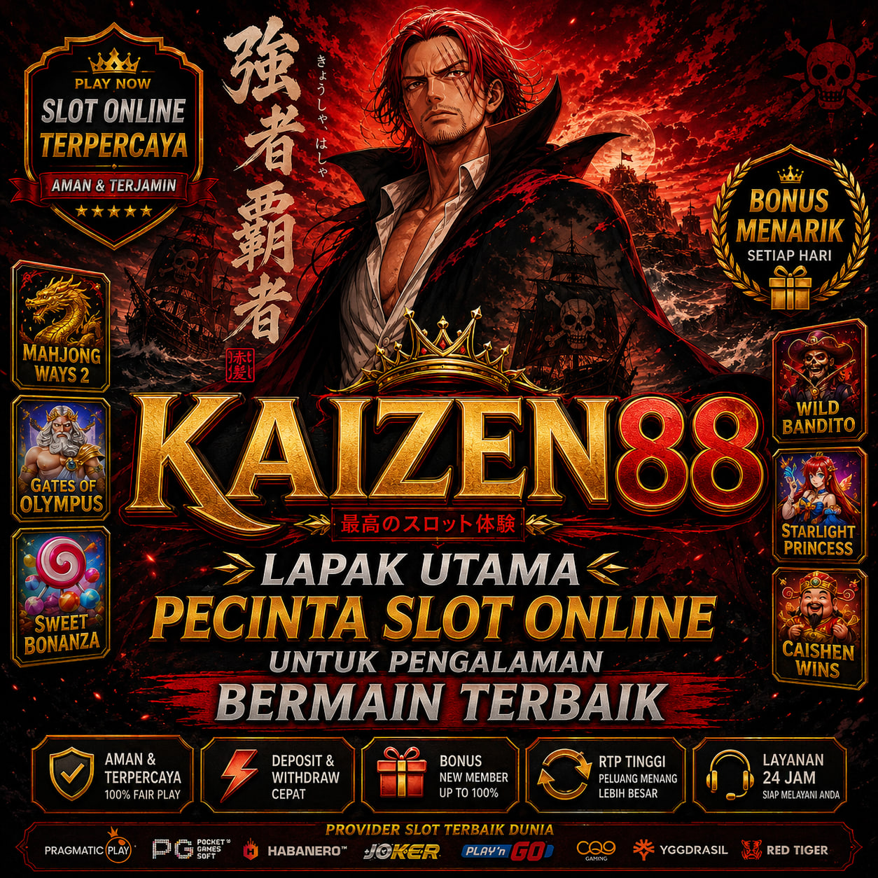 KAIZEN88 @ Lapak Utama Pecinta Slot Online untuk Pengalaman Bermain Terbaik Hari Ini