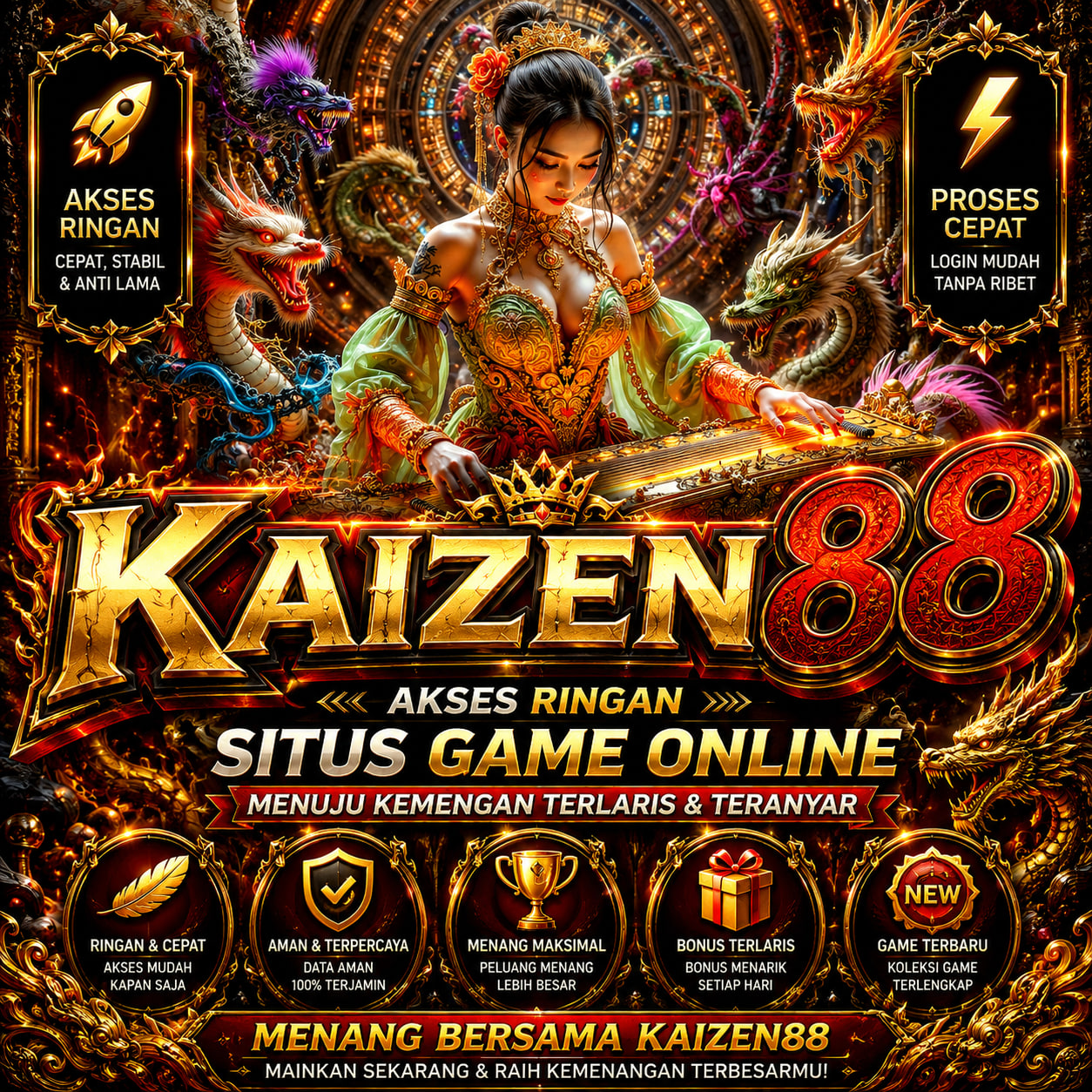 KAIZEN88 * Akses Ringan Situs Game Online Menuju Kemengan Terlaris & teranyar